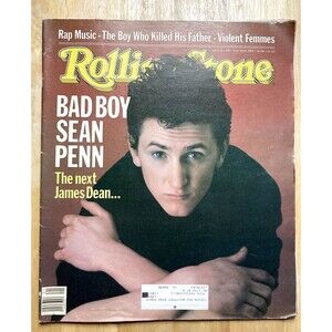 Rolling Stone Magazine No. 396 • Bad Boy Sean Penn • May 1983 • Rap Music